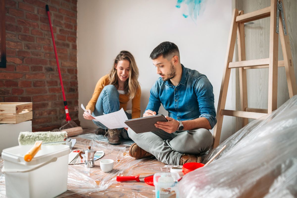  paar plant renovierung 