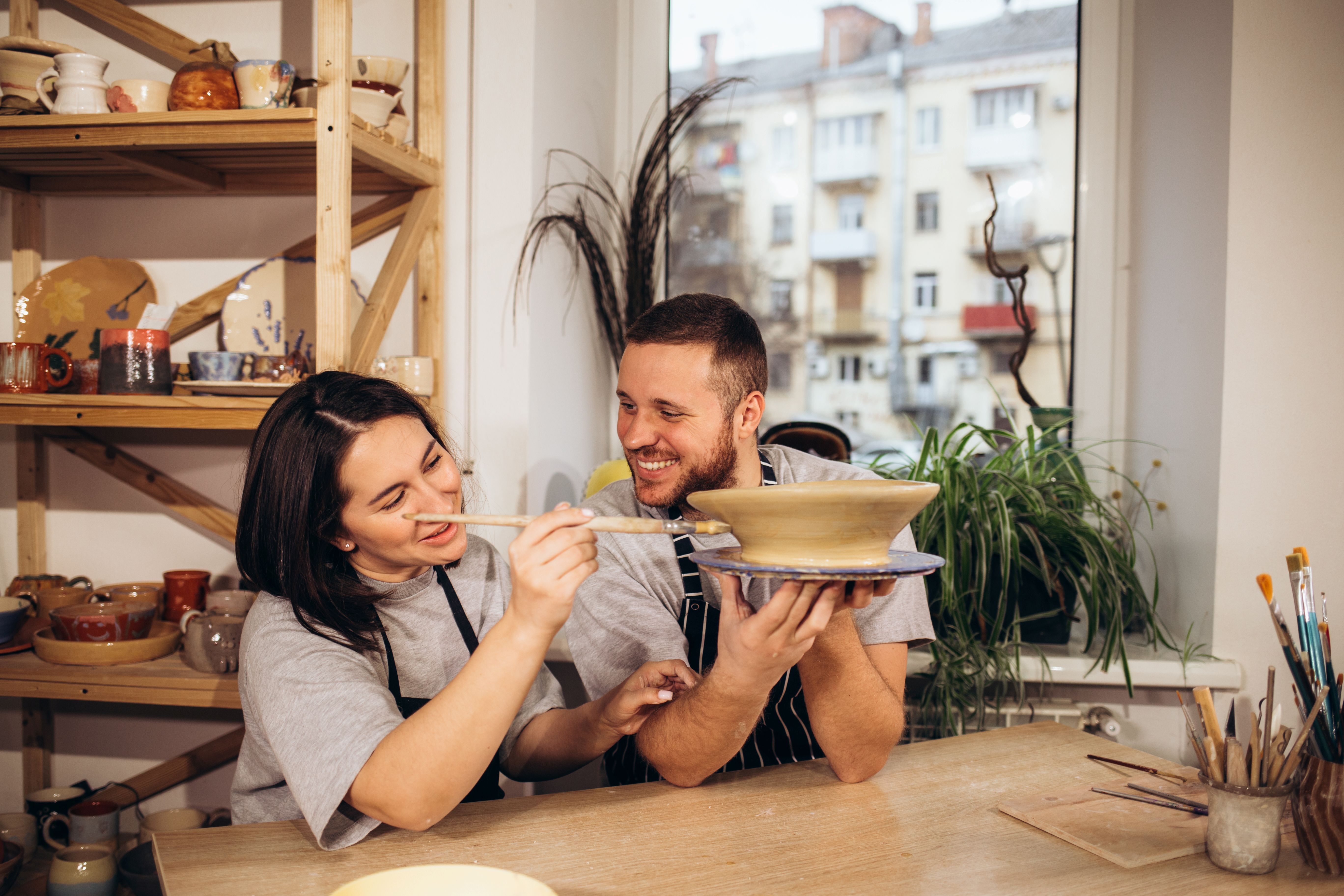  Pärchen beim Dating 