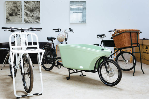 3 verschiedene Lastenräder