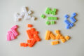 LEGO Steine in verschiedenen Farben