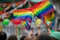 Regenbogenflagge beim CSD