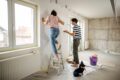 paar renoviert wohnung